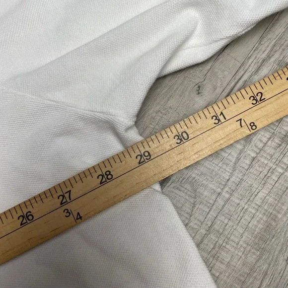 Polo Ralph Lauren Big Pony Rugby Shirt Mens 3XLT White Blue Logo Short Sleeve - Picture 9 of 10